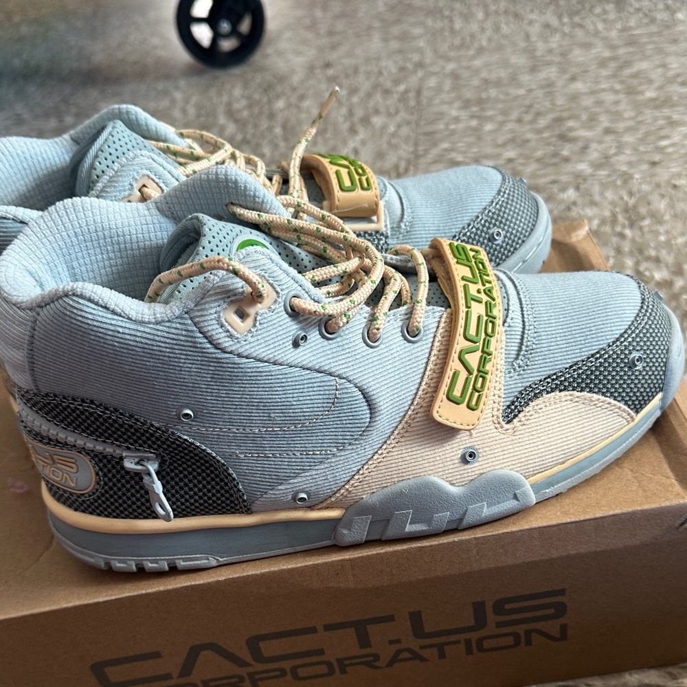 Travis Scott Air Trainer Cactus Corporation Sneakers. - Picture 5 of 12